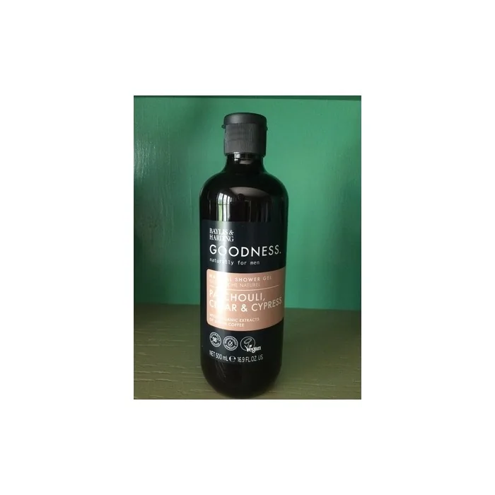Baylis & Harding Patchouli Cedar Cypress Natural Shower Gel 500ml 16.9 Oz Men