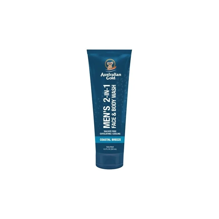 Australian Gold Men's 2in1 Face And Body Wash 250 Ml
