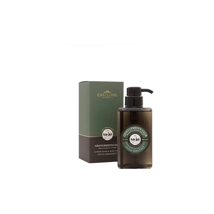 Castelbel Gentlemen's Club Cleansing Gel Madeira & Bergamot 450ml