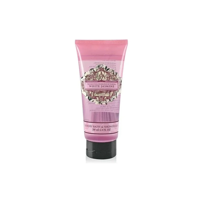 Aromas Artesanales De Antigua Bath and Shower Gel Gentle and Cleansing White Jasmine 200ml