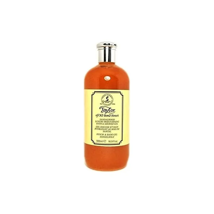 Taylor of Old Bond Street Luxury Sandalwood Moisturising Bath and Shower Gel 500ml