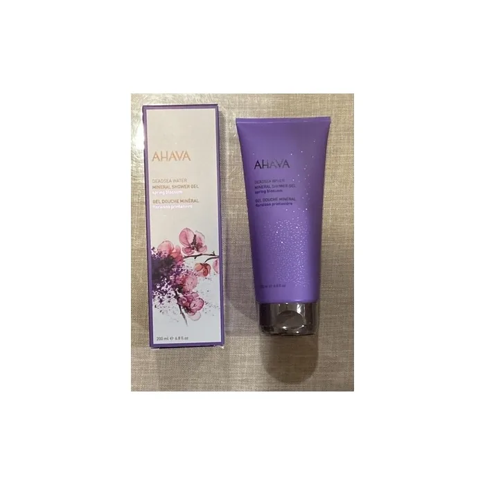 AHAVA Deadsea Water Mineral Shower Gel Spring Blossom 6.8oz 200mL