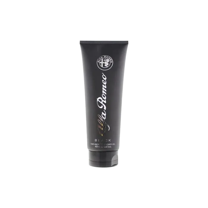 Alfa Romeo Black Hair and Body Shower Gel 400ml