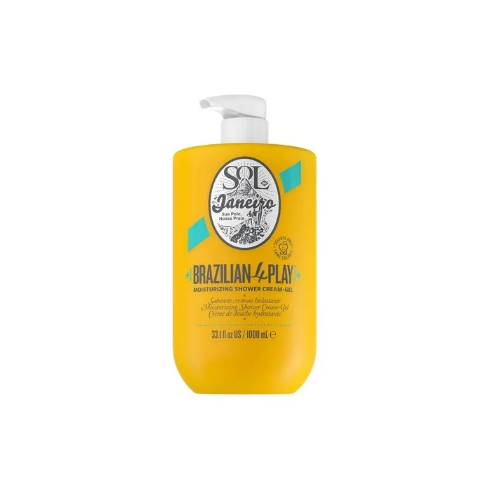SOL DE JANEIRO Brazilian 4 Play Moisturizing Shower Cream Gel Body Wash 1 Liter Coconut