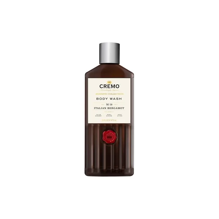 Cremo Reserve Collection Body Wash Men's Shower Gel for Body Skin Care