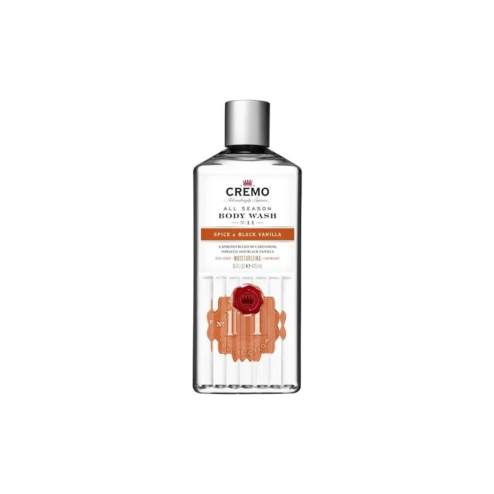 Cremo Spice & Black Vanilla Body Wash Shower Gel