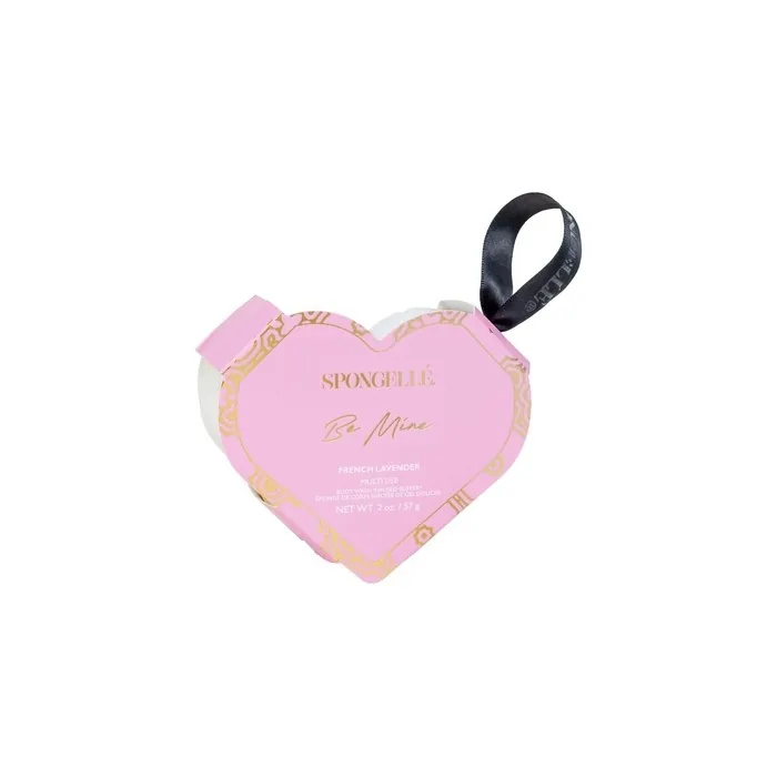 Spongelle Be Mine Shower Gel Heart Shape French Lavender