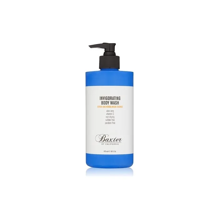 Baxter of California Invigorating Body Wash Citrus and Herbal Musk Gel Texture 473ml