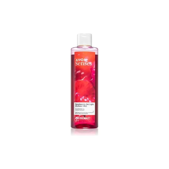 Avon Senses Raspberry Delight Shower Gel 250 Ml