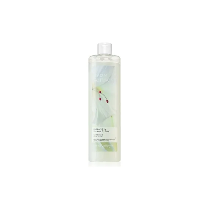 Avon Senses White Lily & Musk Shower Cream 500 Ml