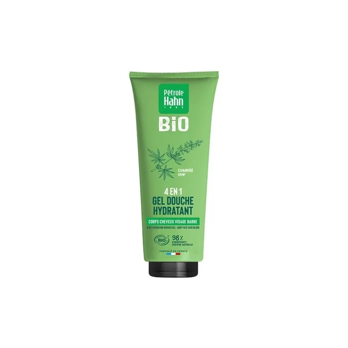 Pétrole Hahn 4-in-1 Hydrating Shower Gel with Organic Hemp 250ml