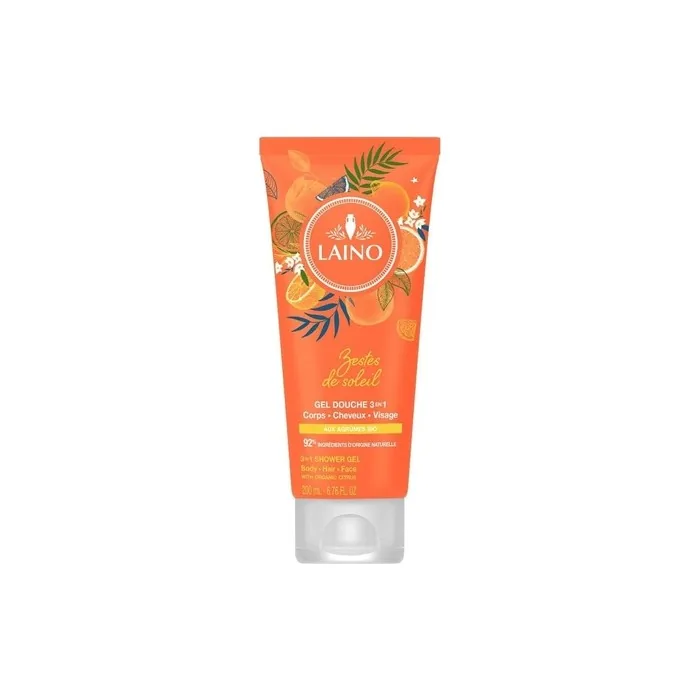 Laino Moisturising 3 in 1 Shower Gel Citrus 200ml