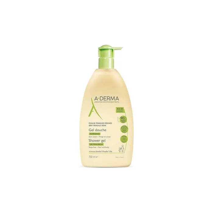 A-Derma Ultra Rich Shower Gel For Fragile Skin 750ml