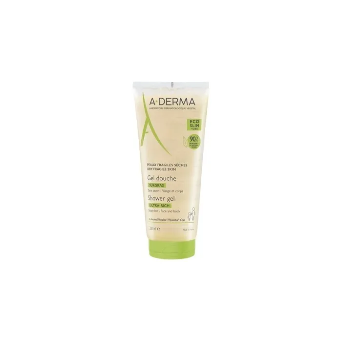 Aderma Surgras Shower Gel 200 Ml Gentle Cleansing For Sensitive Skin