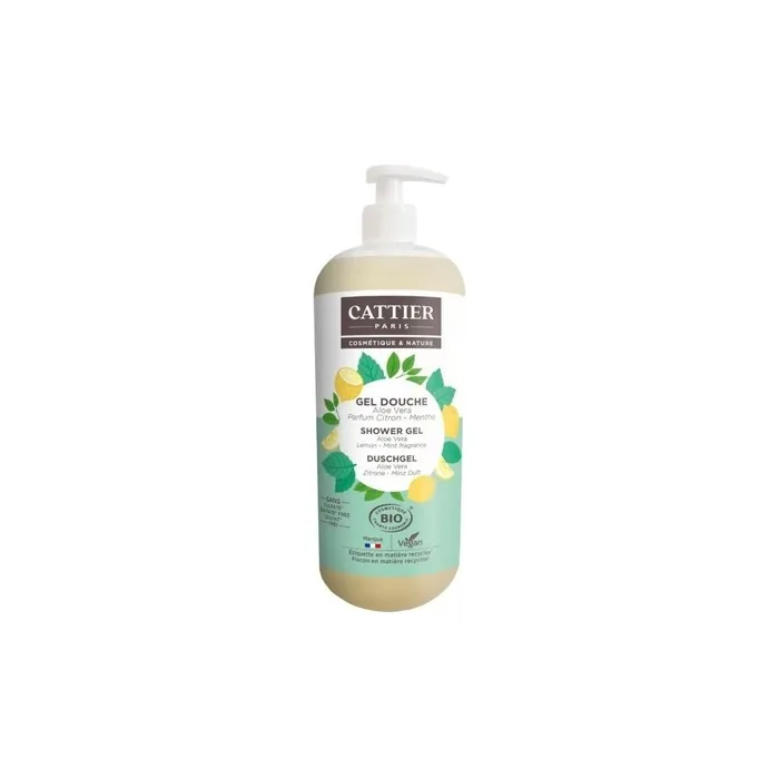 Cattier Paris Shower Gel Lemonmint 1l