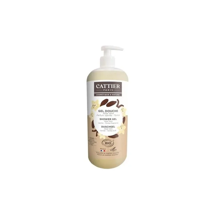 Cattier Paris Cattier Shower Gel Vanillatonka 1l
