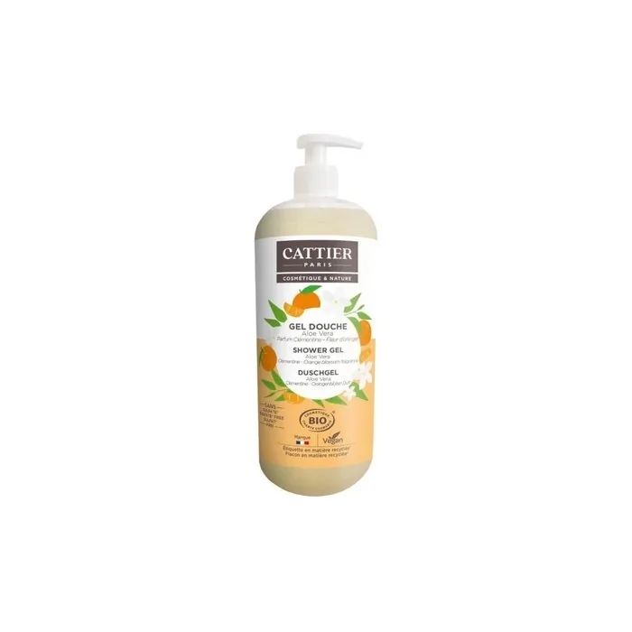 Cattier Paris Shower Gel Clementineorange Blossom 1l