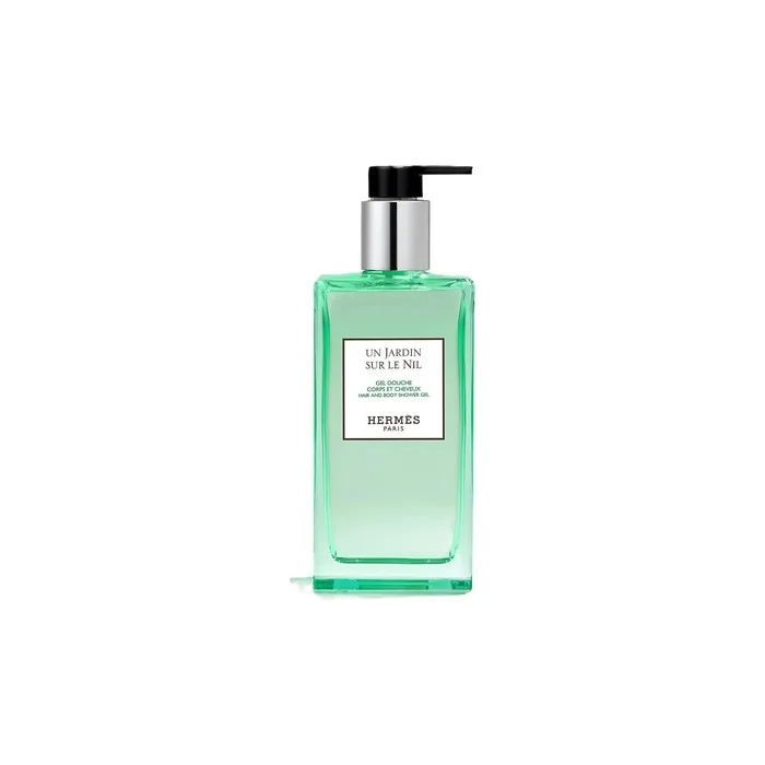 Hermes Un Jardin Sur Le Nil Hair and Body Shower Gel Refillable 6.5 Ounce