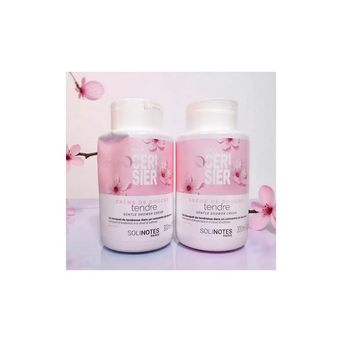 Solinotes Paris Fleur De Cerisier Cherry Blossom Shower Cream 1014 Oz