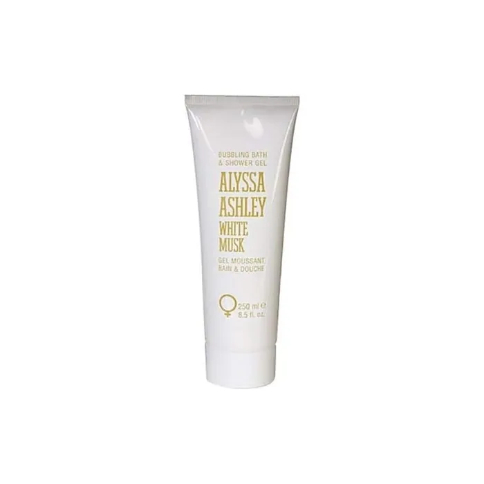 Alyssa Ashley White Musk Bubbling Bath & Shower Gel 250ml