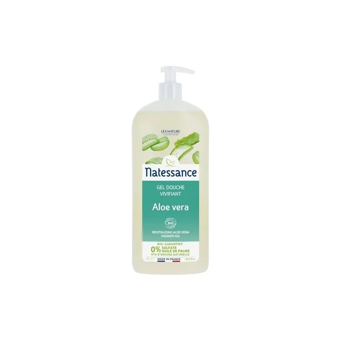 Natessance Sulphate Free Organic Aloe Vera Shower Gel