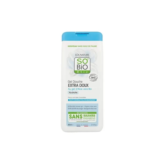 SO'BiO étic Super Soft Shower Gel with Aloe Vera 650ml