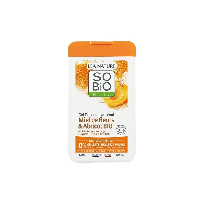 Lea Nature So Bio Etic Moisturizing Shower Gel with Blossom Honey and Organic Ingredients