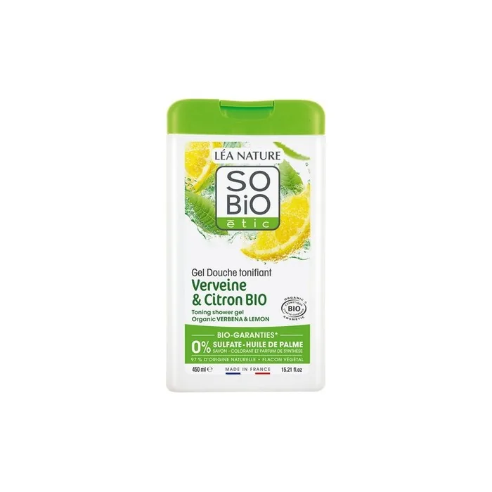 Lea Nature So Bio Etic Invigorating Shower Gel Lemon Verbena & Organic Lemon 450ml