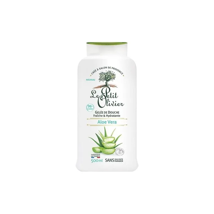 Le Petit Olivier Aloe Vera Shower Gel 500ml - Made in France