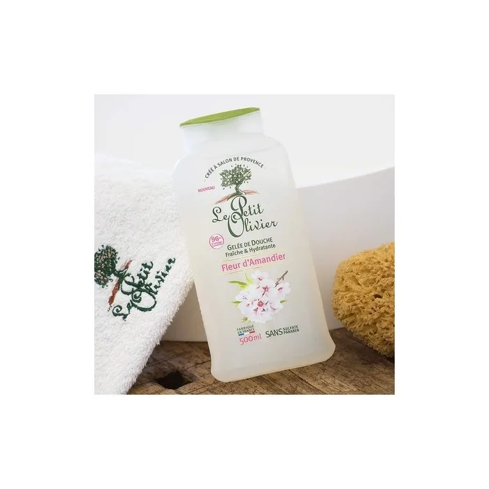 Le Petit Olivier Almond Blossom Shower Gel 500ml Made in France