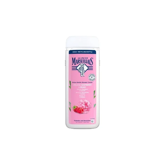 Le Petit Marseillais Cream Shower Gel Raspberry & Peony 400ml