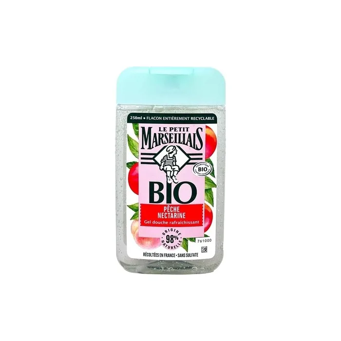 Le Petit Marseillais Organic Refreshing Shower Gel Ph Neutral Peach Nectarine