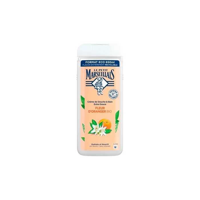 Le Petit Marseillais Orange Blossom Bio Shower Gel 650ml