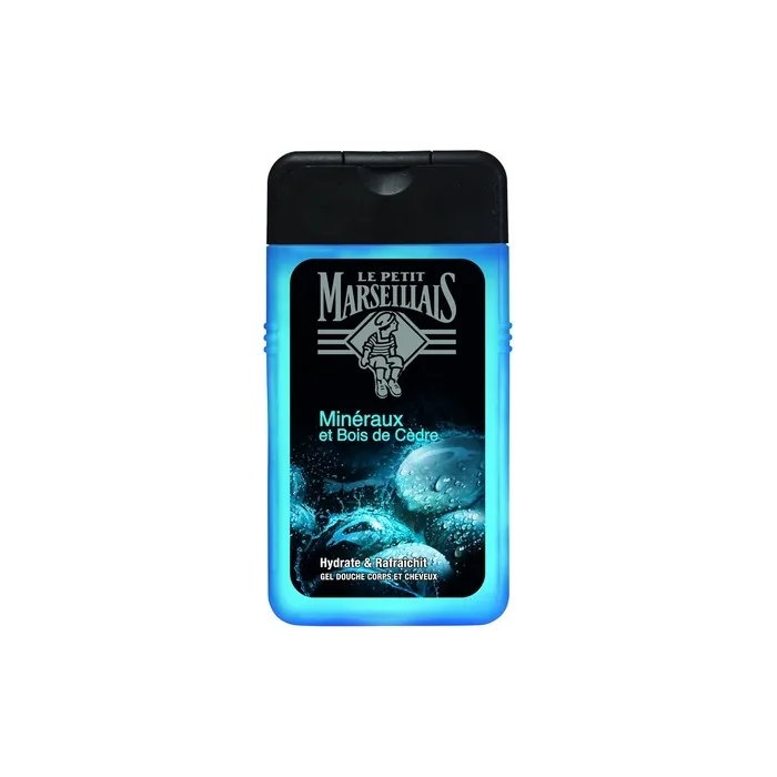 Le Petit Marseillais Shower Gel Body and Hair with Minerals & Cedarwood 250ml