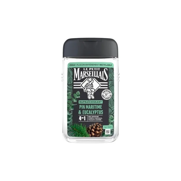 Le Petit Marseillais Shower Gel for Men Maritime Pine & Eucalyptus 250ml