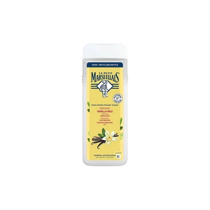 Le Petit Marseillais Organic Vanilla Milk Shower Gel 400ml