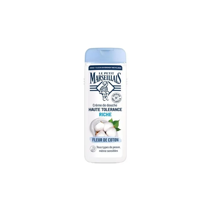 Le Petit Marseillais Shower Cream with High Tolerance Rich Cotton Flower 400ml