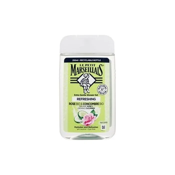 Le Petit Marseillais Extra Gentle Shower Gel Bio Rose Bio Cucumber