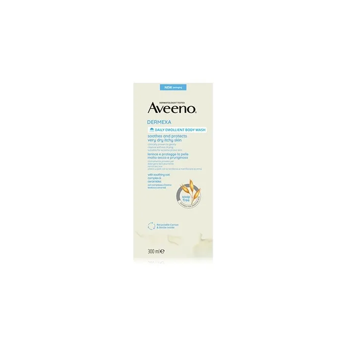 Aveeno Daily Emollient Body Wash 300 Ml