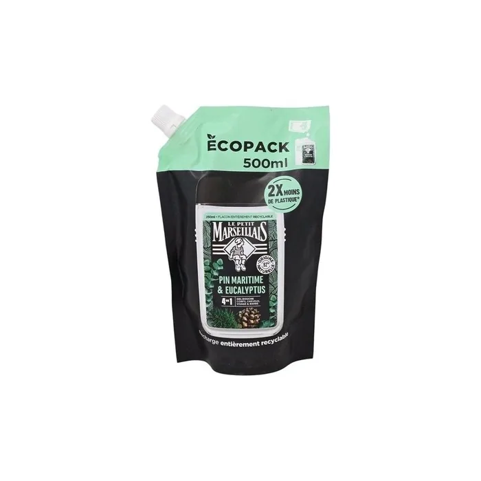 Le Petit Marseillais Men's Shower Gel Maritime Pine & Eucalyptus 500ml