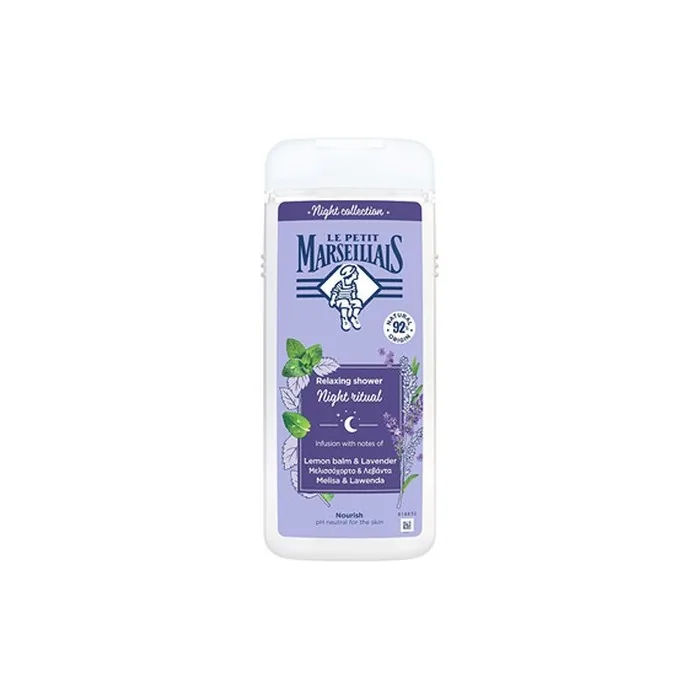 Le Petit Marseillais Night Collection Lemon Balm and Lavender Shower Gel