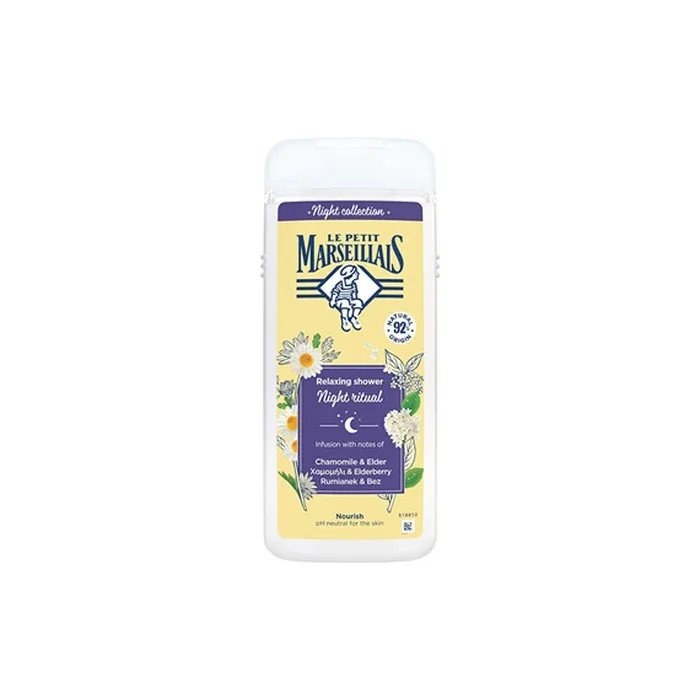 Le Petit Marseillais Night Collection Chamomile and Elder Shower Gel