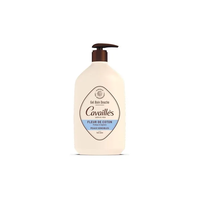 Rogé Cavaillès Cotton Shower Gel for Sensitive Skin 1L