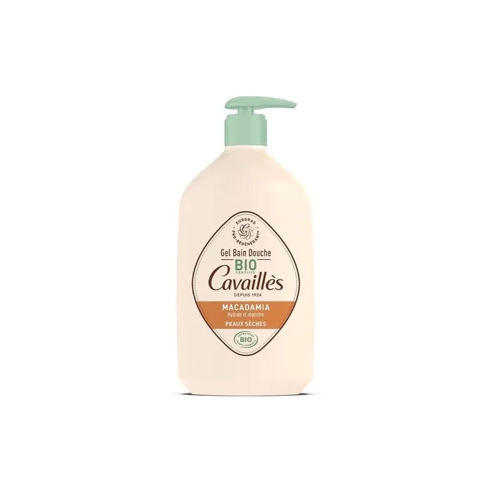 Rogé Cavaillès Macadamia Organic Bath and Shower Gel for Dry Skin 1L
