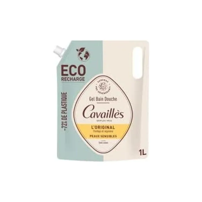 Rogé Cavaillès Bath Shower Gel for Sensitive Skin The Original Eco-Refill 1L