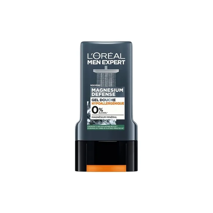 L'Oréal Paris Men Expert Magnesium Defense Hypoallergenic Shower Gel 0%