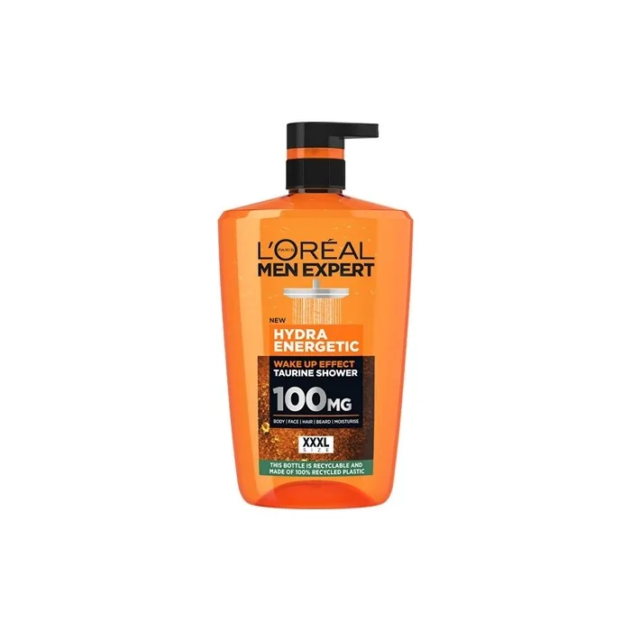 L'Oral Paris Men Expert Hydra Energetic Shower Gel Wake Up Effect Taurine Shower 100 Mg