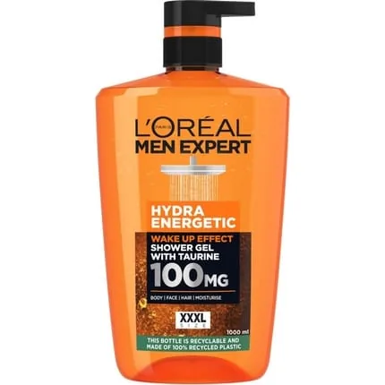 L'Oral Men Expert Hydra Energetic Shower Gel 1000ml