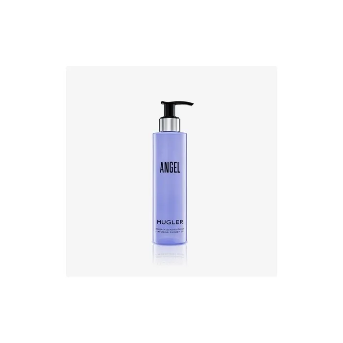 Mugler Angel Shower Gel Floral Woody Womens Scented Body Wash with Peony Praline and Wood Accord 6.7 Fl Oz