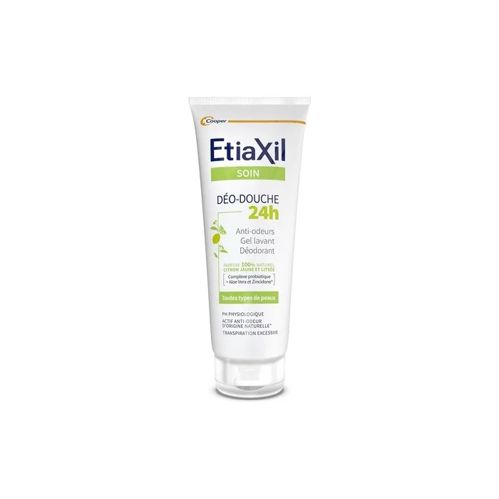 Etiaxil 24h Deodorant Shower Gel Lemon and Litsea 200ml